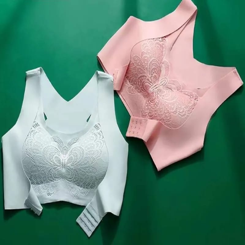Women Seamless Beauty Butterfly Soft, Stylish & Supportive Sports Bra