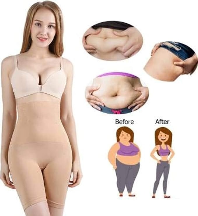 Seamless High-Waist Tummy Control Body Shapewear for Women